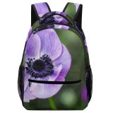 yanfind Children's Backpack  Purple Beautiful Plant Light Growth Lilac Blooming Outdoors Flora Petals Bloom Preschool Nursery Travel Bag