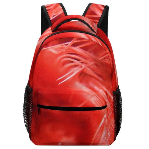 yanfind Children's Backpack Feather Macro Organism Graphics Flesh Preschool Nursery Travel Bag