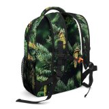yanfind Children's Backpack Dnipro Abies Pine Invertebrate Plant Forest Domain Spruce Fauna Insect Needles Preschool Nursery Travel Bag