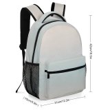yanfind Children's Backpack Fog Outdoors Mist Grey Ocean Danube River Winter Sea Preschool Nursery Travel Bag