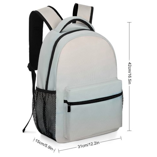 yanfind Children's Backpack Fog Outdoors Mist Grey Ocean Danube River Winter Sea Preschool Nursery Travel Bag