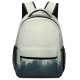 yanfind Children's Backpack Fog Mist Forest Pergine Valsugana Italy Sky Muted Cloudy Wood Grey Outdoors Preschool Nursery Travel Bag