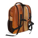 yanfind Children's Backpack Expressionism Rough Wood Bark Abstract Wall Geology Art Texture Contemporary Messy Preschool Nursery Travel Bag