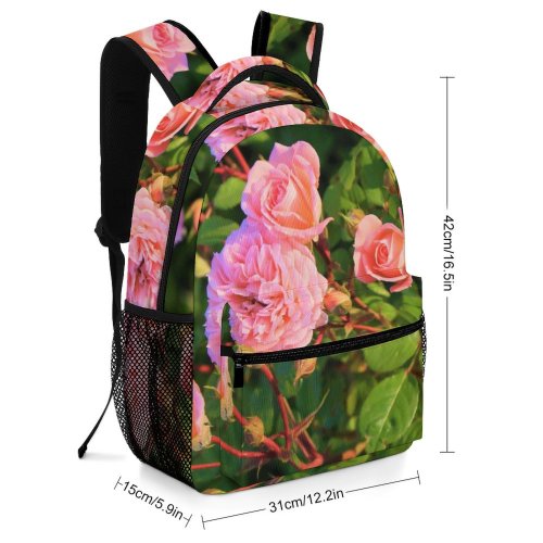 yanfind Children's Backpack Flower Rose Images Türkiye Plant Geranium Ankara Petal Preschool Nursery Travel Bag