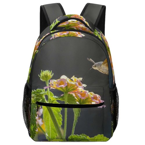 yanfind Children's Backpack Birds Butterfly Insect Invertebrate Kerkyra Corfu Greece Plant Pollen  Flower Public Preschool Nursery Travel Bag
