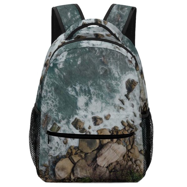 yanfind Children's Backpack Invertebrate Rock Berembang Insect Pictures Islands Banyan Outdoors Stock Fish Grey Preschool Nursery Travel Bag