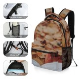 yanfind Children's Backpack Foliage Focus Dry Scenery Season Autumn Daylight Maple Pages Outdoors Scenic Preschool Nursery Travel Bag