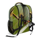 yanfind Children's Backpack Fly Twigs Camouflage Twig Leaves Dry Leaf Dragonflies Flies Preschool Nursery Travel Bag