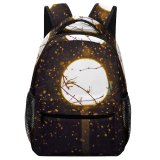 yanfind Children's Backpack  Winter Post Dark Shining Illuminated Lamp Insubstantial Evening Space Light Luminescence Preschool Nursery Travel Bag