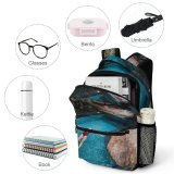 yanfind Children's Backpack Bali Park Hut Swim Vacation Palm Poolside Bikini Daylight Travel Dug Leisure Preschool Nursery Travel Bag