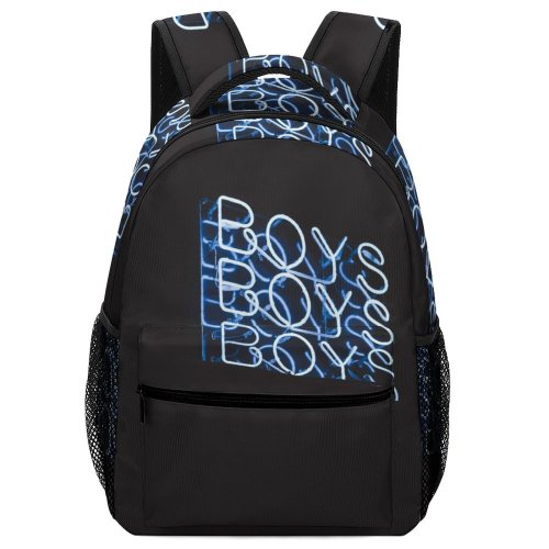 yanfind Children's Backpack Dark Design Illuminated Lights Insubstantial Boys Technology Luminescence Neon Signage Commerce Decoration Preschool Nursery Travel Bag