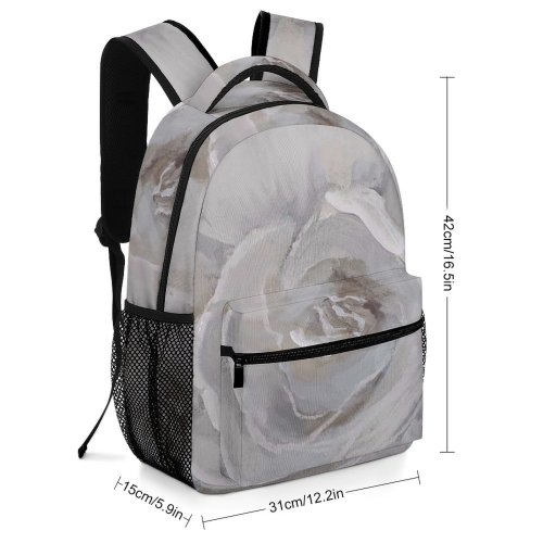 yanfind Children's Backpack Grey  Flower Plant Rose Petal Outdoors  Public Domain Preschool Nursery Travel Bag