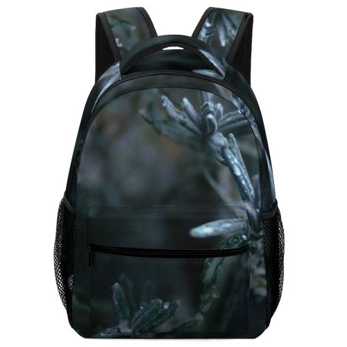 yanfind Children's Backpack Abies Pine Invertebrate Plant Domain Spruce Insect Pictures Outdoors Grey Tree Preschool Nursery Travel Bag