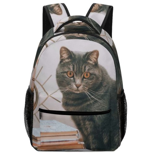 yanfind Children's Backpack Lazy Young Knowledge Funny Bindings Family Kitten Literature Curiosity Cute College Textbook Preschool Nursery Travel Bag