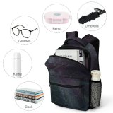 yanfind Children's Backpack Astrophotography Milky Space Nebula Galaxy Cosmos Stellar Celestial Astronomy Starry  Constellation Preschool Nursery Travel Bag