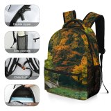 yanfind Children's Backpack Abies Plant Forest Россия Pictures Outdoors Tree Fir Free Falls Maple Preschool Nursery Travel Bag