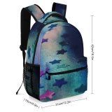 yanfind Children's Backpack Art Glitters Field Glitter  Depth Preschool Nursery Travel Bag