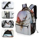yanfind Children's Backpack Fire Daylight Focus Daytime Scenic Abstract Burning Preschool Nursery Travel Bag