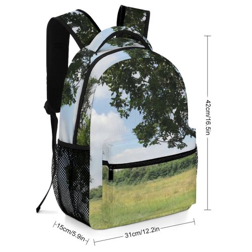 yanfind Children's Backpack Field Tree  Savanna Beautiful Bengaluru Ring Plant Shining Outer Free Preschool Nursery Travel Bag