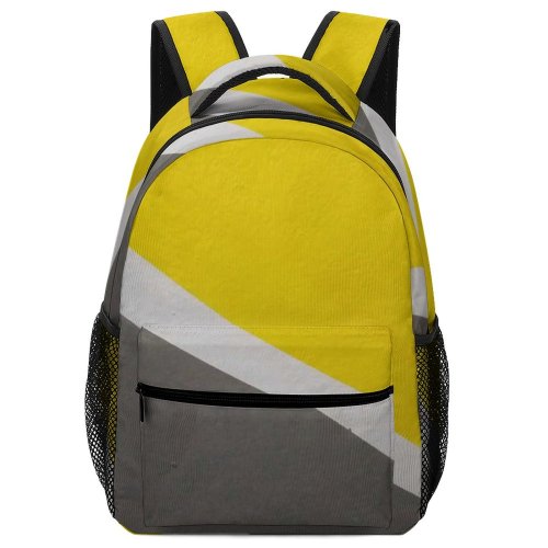 yanfind Children's Backpack Empty Concrete Art Design Texture Blank Wall Preschool Nursery Travel Bag