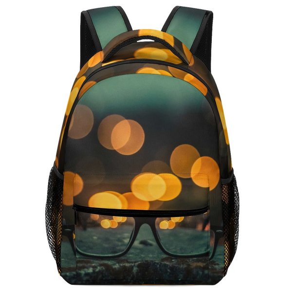yanfind Children's Backpack  Bokeh Focus Field Eyewear Macro Depth Preschool Nursery Travel Bag
