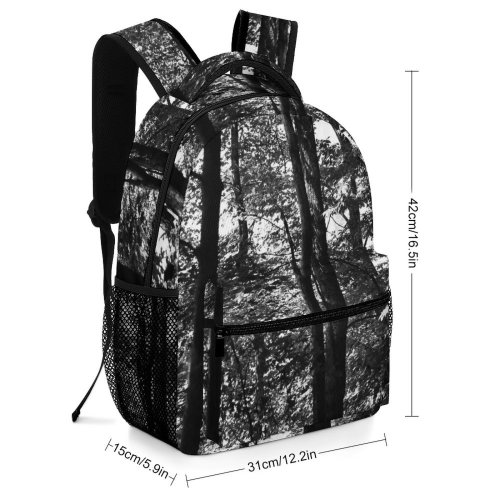 yanfind Children's Backpack  Trail Lake  Tree Aesthetic Nc Plant Toxaway Light Free Preschool Nursery Travel Bag