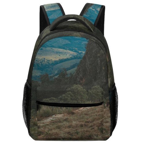yanfind Children's Backpack  Daylight Deer Tree Grass Pet Outdoors Seashore Valley Dog Field Grassland Preschool Nursery Travel Bag