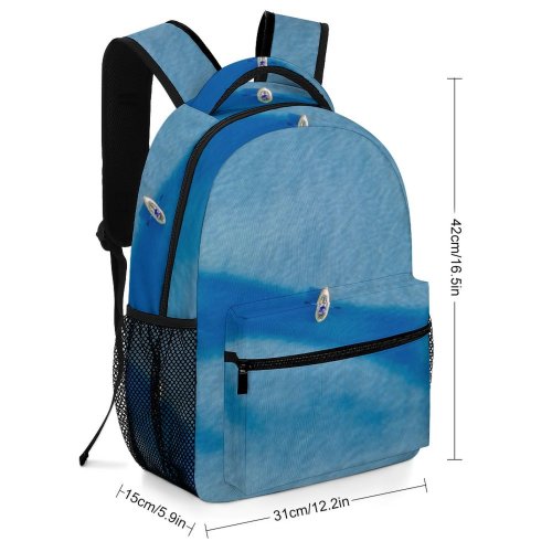 yanfind Children's Backpack Buenos Aires Argentina HQ Kayak  Boat Ocean Sea Lake Drone River Preschool Nursery Travel Bag