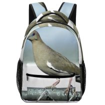 yanfind Children's Backpack Bird Fence Wing Claws Talons Legs Chicken Fly Flying Vertebrate Preschool Nursery Travel Bag