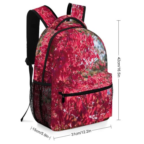 yanfind Children's Backpack Bush Foliage October Tree  Beautiful Plant Leaf Free  Stock Preschool Nursery Travel Bag