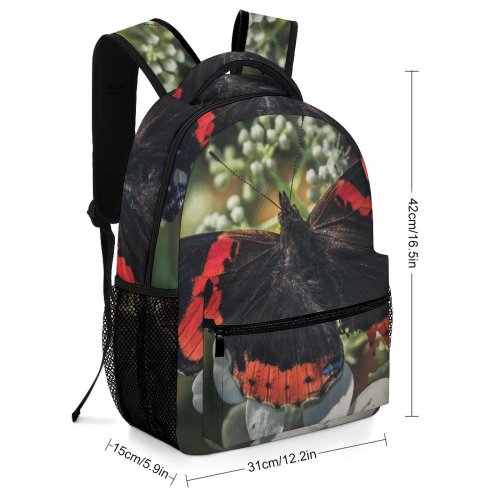 yanfind Children's Backpack Birds Butterfly Insect Invertebrate Preschool Nursery Travel Bag
