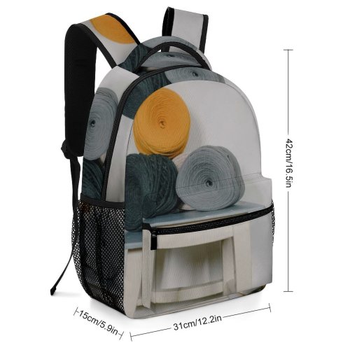 yanfind Children's Backpack Needle Needlework Furniture Bobbin Room Family Wood Yarn  Ball Cotton Sewing Preschool Nursery Travel Bag