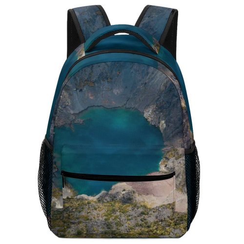 yanfind Children's Backpack Crater Free Wallpapers Pictures Volcano Outdoors Grey  Images Scenery Preschool Nursery Travel Bag