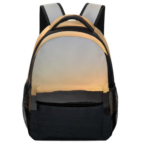 yanfind Children's Backpack Minimalist Dawn Lighting Sky Mist Beach Hermanus Domain Sunset Fog Dusk Preschool Nursery Travel Bag
