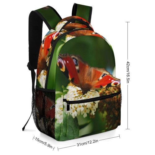 yanfind Children's Backpack Butterfly Insect Invertebrate Leicester Uk Birds Plant Wildlife Pollen Preschool Nursery Travel Bag