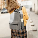 yanfind Children's Backpack Expressionism Simplicity Design Artistic Smooth Curve Fashion Abstract Architecture Creative Retro Art Preschool Nursery Travel Bag