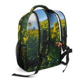 yanfind Children's Backpack Field Grassland Outdoors Countryside Farm Meadow Rural Plant Preschool Nursery Travel Bag