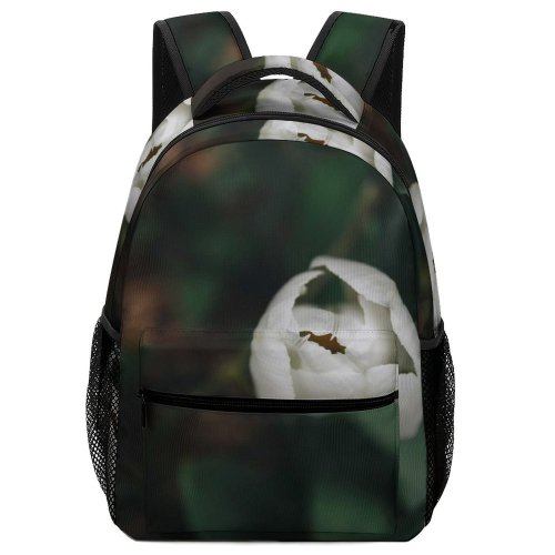 yanfind Children's Backpack Flower Sprout Bud Plant  Rose Grey Peony Brookline United States Pond Preschool Nursery Travel Bag