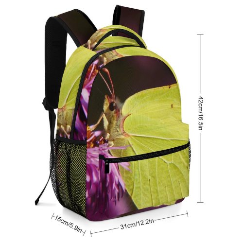 yanfind Children's Backpack Butterfly Insect Invertebrate Public Domain Preschool Nursery Travel Bag