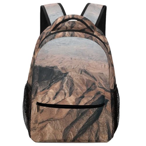 yanfind Children's Backpack Canyon  Outdoors Valley Soil Desert Landscape Sky Hills Flying Nevada Preschool Nursery Travel Bag