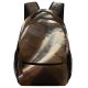 yanfind Children's Backpack Golden Photo Metal Design Curves Structure Light Building Abstract Flow Architecture Futuristic Preschool Nursery Travel Bag