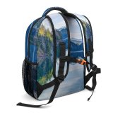 yanfind Children's Backpack For Beautiful Pc Forest Scenery Clouds Desktop Landscape Daylight PC Scene Hdr Preschool Nursery Travel Bag