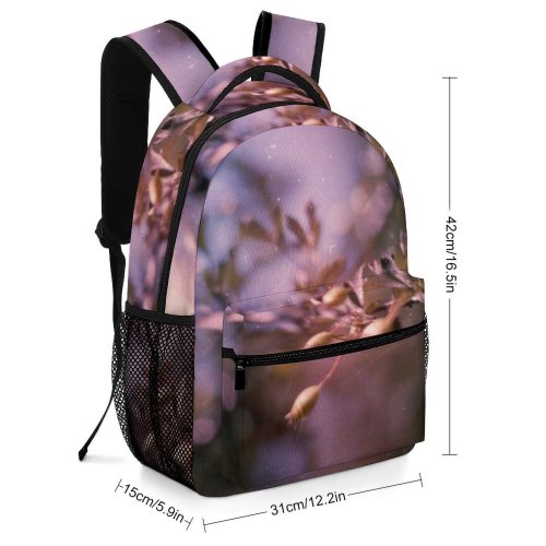 yanfind Children's Backpack  Tree Photo Branch  Film Light Buds Macro Fruit Leak Garden Preschool Nursery Travel Bag