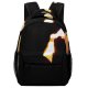 yanfind Children's Backpack Backlit Side Detail Focus Christianity Christ Profile Dark Religion Believe Hands Sunset Preschool Nursery Travel Bag