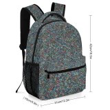 yanfind Children's Backpack Carpet Rug Fibers Texture Preschool Nursery Travel Bag