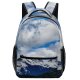 yanfind Children's Backpack Birds Range  Sonyalpha Highway Sky  Snow Preschool Nursery Travel Bag