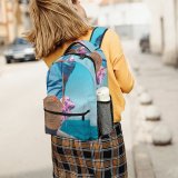 yanfind Children's Backpack Girl Handmade Clothes Design Scarf Fashionable Stylish Bag Accessory Travel Woven Lady Preschool Nursery Travel Bag