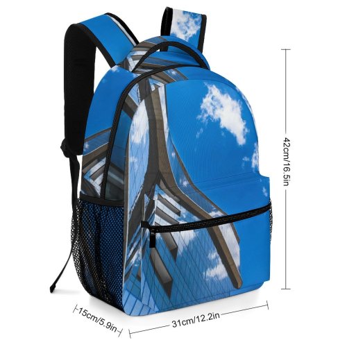yanfind Children's Backpack Building Office Azure Sky Outdoors Sandton Africa City Urban Town Architecture Preschool Nursery Travel Bag