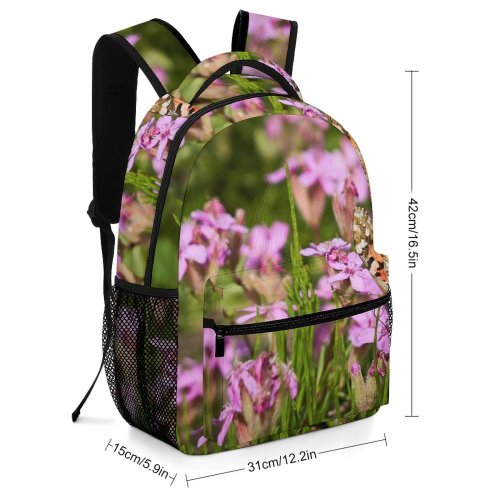 yanfind Children's Backpack Bielefeld Deutschland Plant Butterfly Insect Invertebrate  Flower Geranium Monarch Schmetterling Blüte Preschool Nursery Travel Bag
