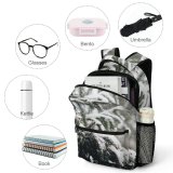 yanfind Children's Backpack Frost Snow Tree  Outdoors Conifer Flora Plant Winter York United States Preschool Nursery Travel Bag